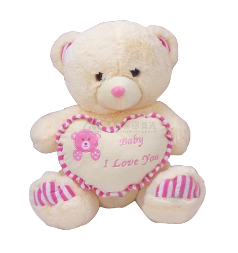 自动送料的毛绒玩具激光切割机