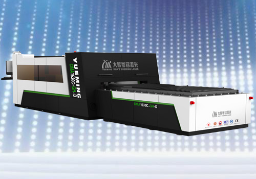 看富家ob电竞与三菱光纤激光切割机怎样耍心机