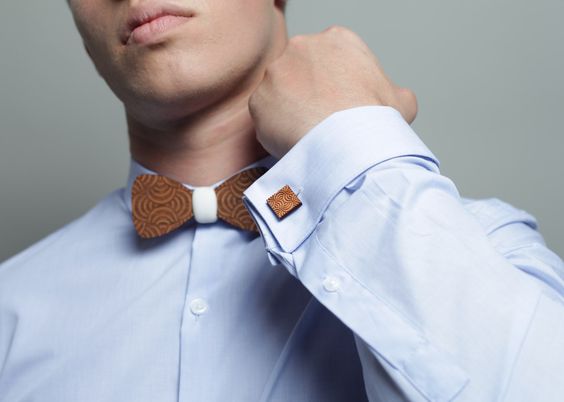 领带不打结，，，木板激光切割机打造七夕男生礼物